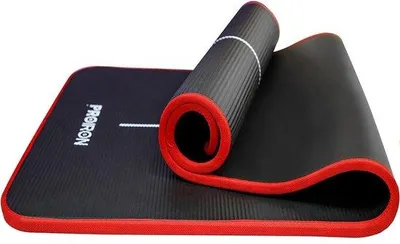 Productafbeelding van Pilates mat Oefening yogamat Extra dikke schuimmat Gym Fitness matten voor Workout Home Gym Outdoor gebruik met draagriem