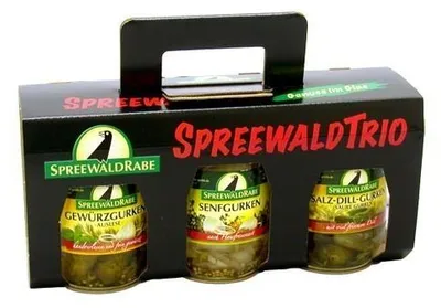 Produktbild von Spreewaldtrio Standard (3 Gläser Gurken)