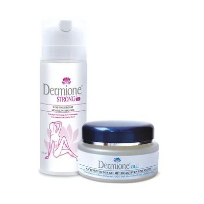Produktbild von Dermione - AKUTPFLEGEPAKET FÜR EMPFINDLICHE GESÄßPARTIEN – STRONG XL
