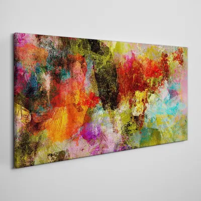 Produktbild von Leinwandbild Abstraktion auf Wand 100x50 cm