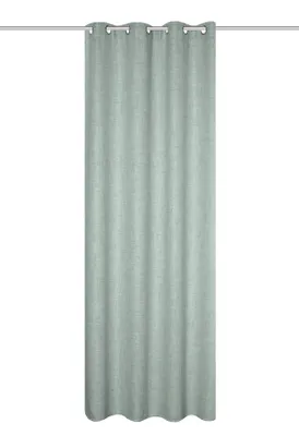 Produktbild von Ösenschal Leinen salbei BxH 140x245cm Vorhang Gardine blickdicht rustikal