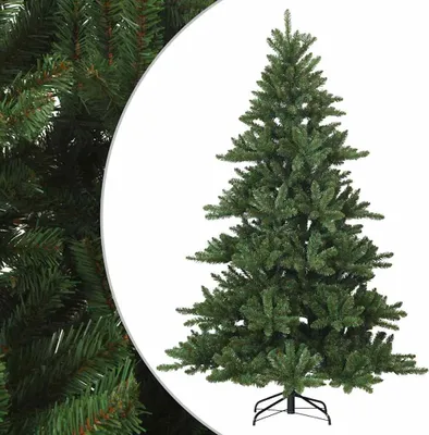Produktbild von Künstlicher klappbarer Weihnachtsbaum Grün 210 cm PVC, Stahl