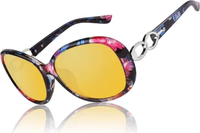 Zdjęcie produktu dla CGID Gogle noktowizyjne damskie z polaryzacją do jazdy Oversize Ochrona UV400