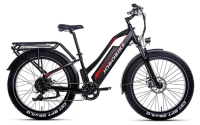 Produktbild von JOBOBIKE Robin ST - Schwarz/Rot