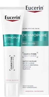 Obrázok produktu pre Eucerin Dermopure Clinical Mat Fluid 40 ml