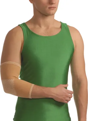 Produktbild von Ellenbogenbandage elastisch Ellenbogen Bandage Ellenbogengelenk Gelenk Arm 8302 beige M