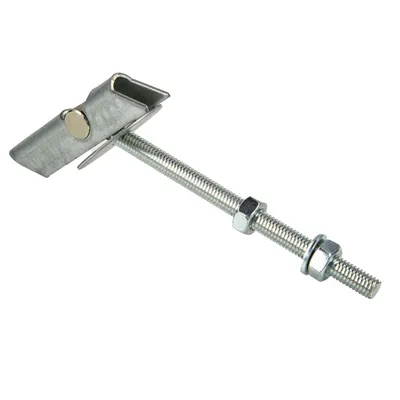Produktbild von tecuro Kippdübel mit Gewinde M 6 x 100 mm, mit Scheibe und Mutter, Stahl verzinkt