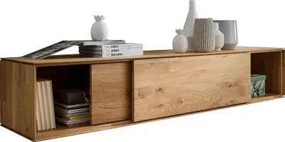 Produktbild von Lowboard 170cm, stehend oder hängend, Wildeiche massiv geölt, WYNDHAM-69