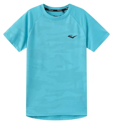 Immagine prodotto di Everlast - T-shirt "Flex" per bambini, modello GT36093 (taglia 128), colore blu-verde/blu