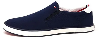 Productafbeelding van Tommy Hilfiger Iconische instapsneaker voor heren, blauw