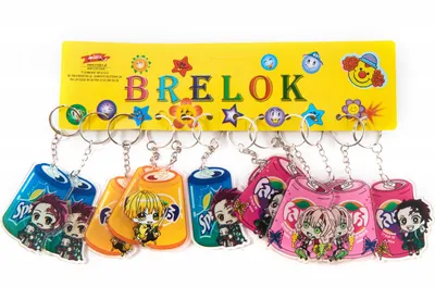 Zdjęcie produktu dla Kolorowy Brelok Do Kluczy Zawieszka Zestaw 12Szt