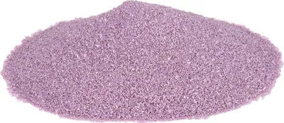 Produktbild von Dekosand Brilliant flieder 0.1-0.5mm 1kg | Farbsand flieder