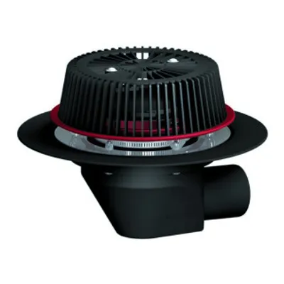 Produktbild von Dallmer Notablauf SuperDrain 64 mit Schraubflansch DN70