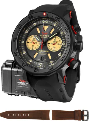 Produktbild von Vostok Europe Herrenuhr 6S21-620C629S schwarz