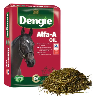 Obrázok produktu pre Dengie Alfa-A Oil rezanka s olejom pre kone 20 kg