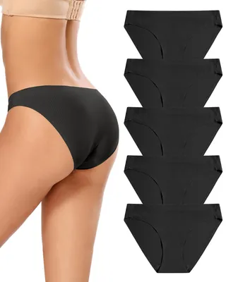 Produktbild von Nahtlose Unterwäsche für Damen, 5er-Set