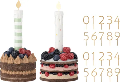 Produktbild von Hooray Geburtstagsdekoration, Bunt, Polyresin
