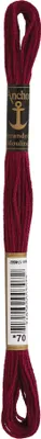 Produktbild von Anchor Sticktwist 4635000-00070 brombeer Stickgarn, 100 % Baumwolle
