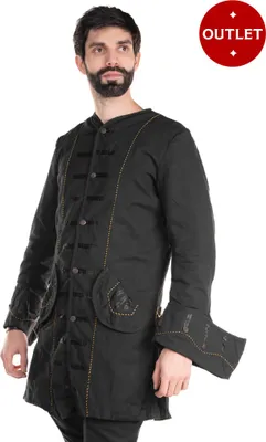 Produktbild von Gehrock mit Verzierung - Edward Farbe: blau, Größe: 3XL