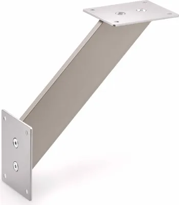 Produktbild von Konsole KORFU 3 edelstahlfarbig Höhe 220 mm / Barkonsole