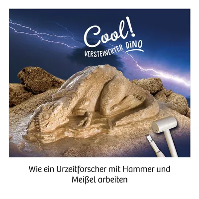 Produktbild von Kosmos T-REX-Skelett zum Ausgraben, Experimentier-Set, Paläontologie, 7 Jahr(e), Mehrfarbig