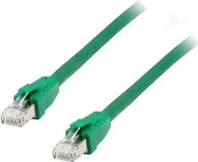 Produktbild von Equip Patchkabel Cat8.1 S/FTP 2xRJ45 3.00m grün LSZH Polybeutel
