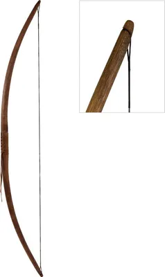 Produktbild von Langbogen Agincourt 70 Zoll, Beidhand, dunkelbraun, 25 lbs