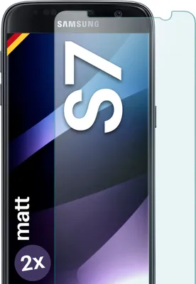 Produktbild von SCHUTZFOLIE FÜR SAMSUNG GALAXY S7 - MATTES GLAS, Stückzahl:2er Set
