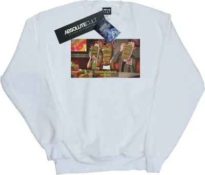 Produktbild von Scoobynatural - "Supernatural Snacks" Sweatshirt für Herren BI44031 (3XL) (Weiß)