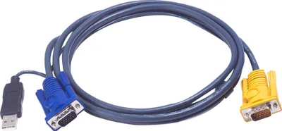 Obrázok produktu pre Aten 2L-5206UP 2L-5206UP sada káblov KVM, VGA, PS/2 na USB, dĺžka 6 m