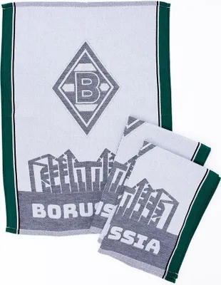 Produktbild von VfL Borussia Mönchengladbach BMG Geschirrhandtücher "3er Set"