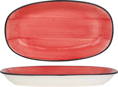 Image de Bonna Bol de service - Aura Passion - Porcelaine - 34x19 cm
