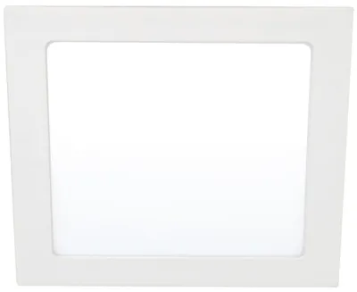 LED-Einbaustrahler quadratisch, 18 W, weiß, 6000 K