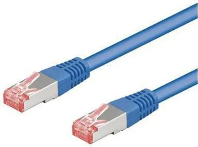 Produktbild von CAT 6 Netzwerkkabel  S/FTP, blau, 1.5m