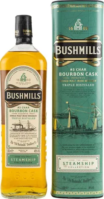 Produktbild von Bushmills Bourbon Cask Reserve - #3 Char - Steamship Collection - Single Malt Irish Whiskey