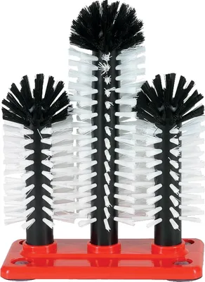 Image de Brosse lave verre, Ensemble de brosses à laver le verre - GR-2 - 2 x 18 + 1 x 24 cm