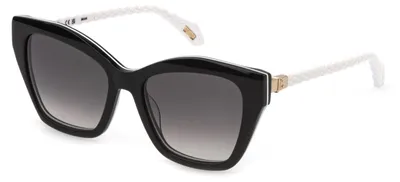 Produktbild von Just Cavalli SJC175 Top nero+bianco+nero 55/18/140 Damen Sonnenbrillen