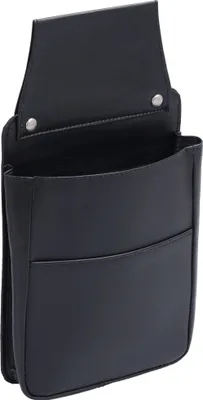 Produktbild von schwarze Kellnertasche, Kellnerbörsentasche Holster Leder