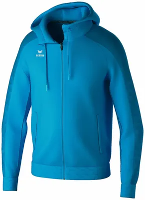 Produktbild von erima EVO STAR Trainingsjacke mit Kapuze 152 curacao/mykonos