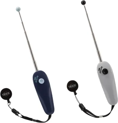 Produktbild von 2 Stück Target Stick mit Clicker - Optimal für Erziehung und Ausbildung ausziehbar