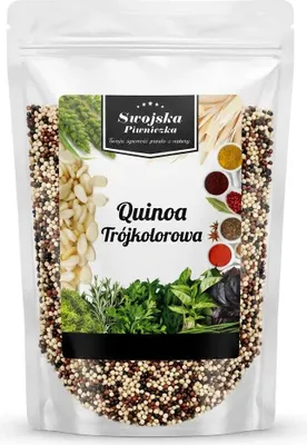 QUINOA TRÓJKOLOROWA KOMOSA RYŻOWA 1KG SWOJSKA PIWNICZKA