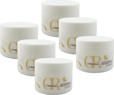 Produktbild von Wella Oil Reflections Maske 6 x 150 ml Haarmaske Set