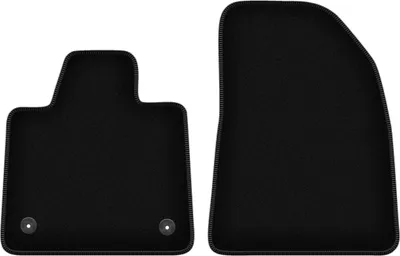 Image de Wielganizator Tapis avant de sol velours sur-mesure pour Vovlo EX30 (2023-, crossover) noir, jeu 2 pièces, fixations