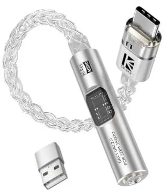 Zdjęcie produktu dla Dac adapter USB c 3 5MM wzmacniacz słuchawkowy hi res audio