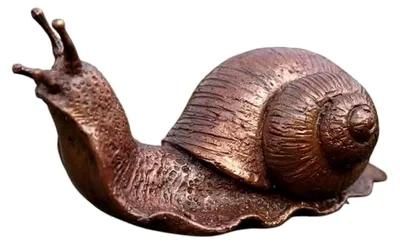 Produktbild von Bronze-Skulptur Schnecke klein | 11x5x6cm
