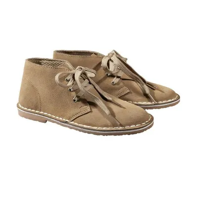 Produktbild von pepperts! Kinder Leder-Boots, Übergangsschuhe, Veloursleder, Größe 31