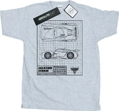 Produktbild von Disney - "Cars" T-Shirt für Herren BI17487 (L) (Grau)