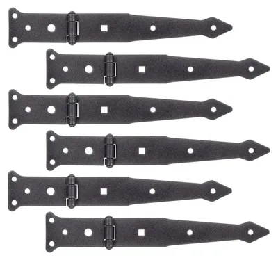 Produktbild von Alberts 822736 DURAVIS® Werfgehänge, schwarzdiamant duplexbeschichtet, Größe 202 / 77 x 48 mm, 6er Set