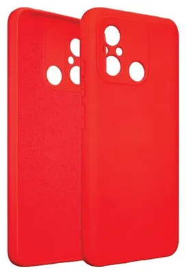 Produktbild von Beline Etui Silikon Xiaomi 12C Rot/Rot