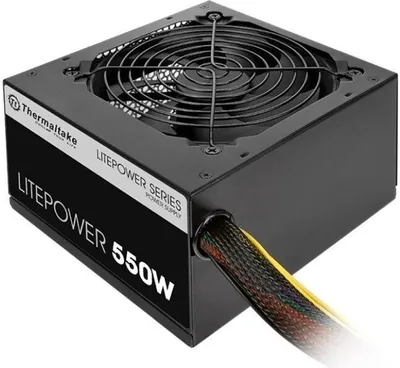 Zdjęcie produktu dla Thermaltake Litepower GEN2 550W PSU, 550 W, 230 V, 50 - 60 Hz, 7 A, 105 W, 456 W